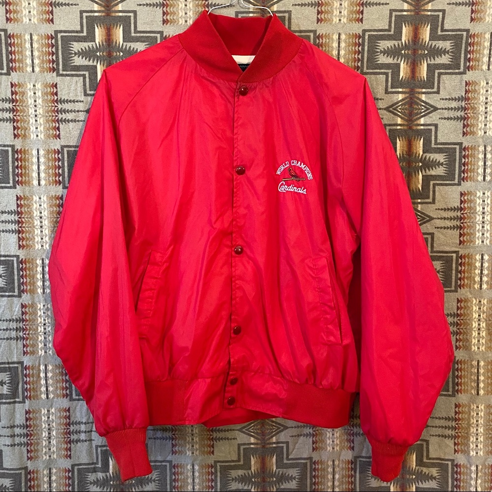 VTG 80s St. Louis Cardinals World Champions Jacket